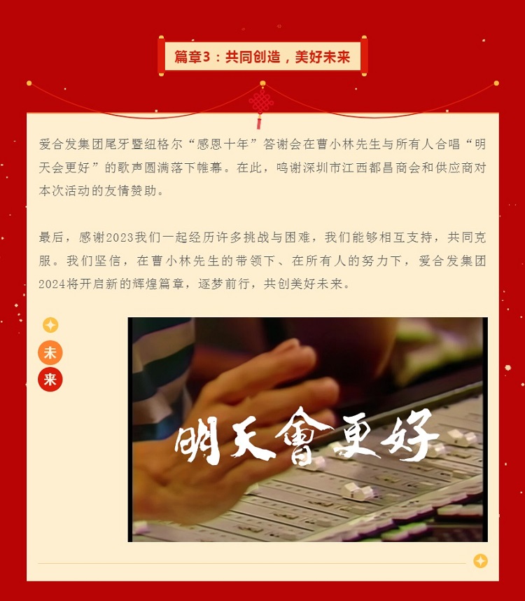 篇章3：共同創(chuàng)造，美好未來