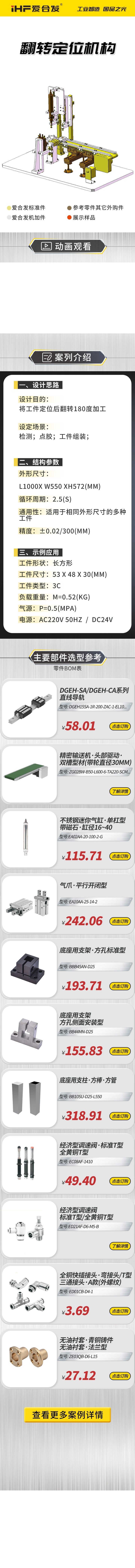 案例剖析：愛合發(fā)翻轉(zhuǎn)定位機構(gòu)！